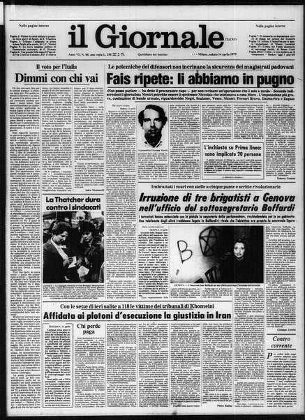 Il giornale nuovo : quotidiano del mattino